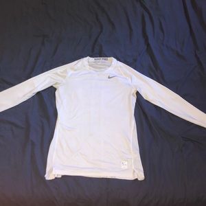 NIKE MENS COMPRESSION SHIRT M (White)